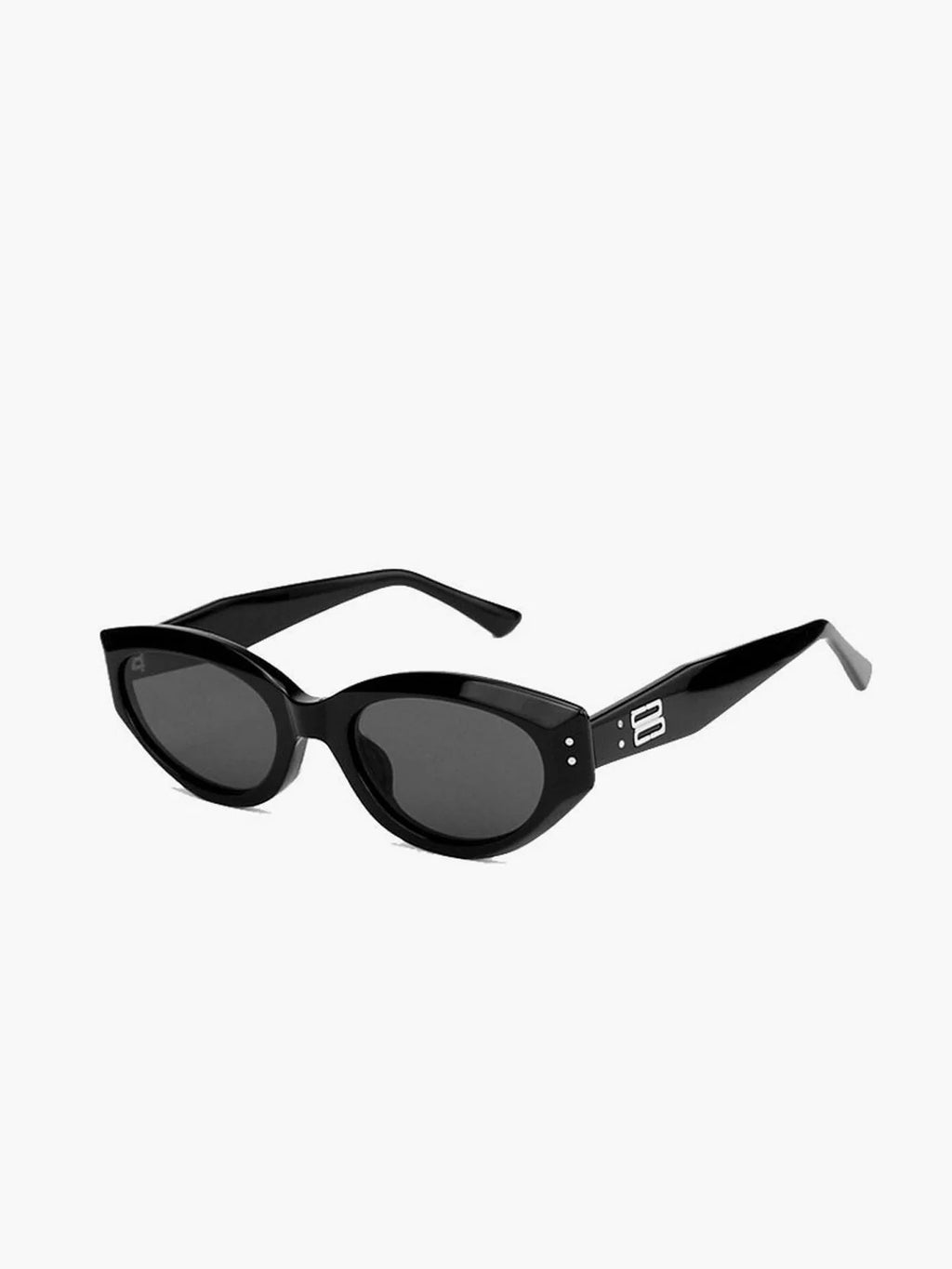 Okulary damskie przeciwsłoneczne w stylu retro z owalnymi oprawkami