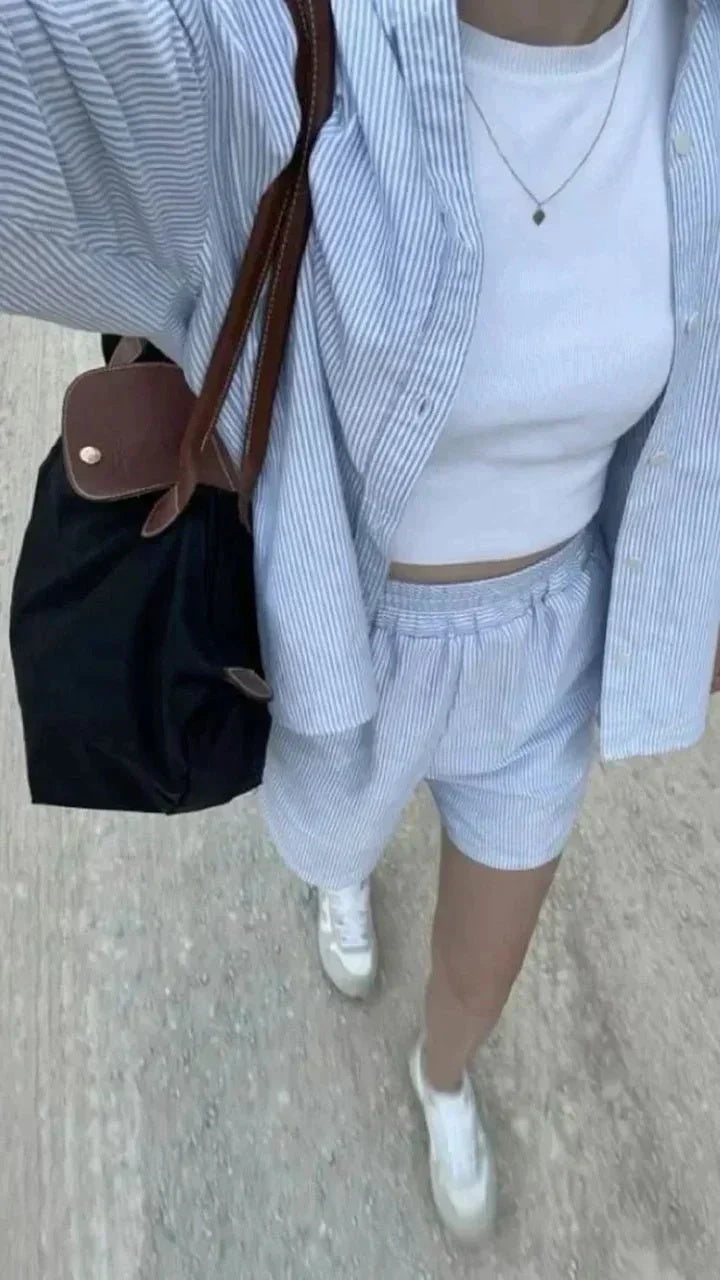 Torebka damska shopper duża z długimi uchwytami i kieszenią - Czarny