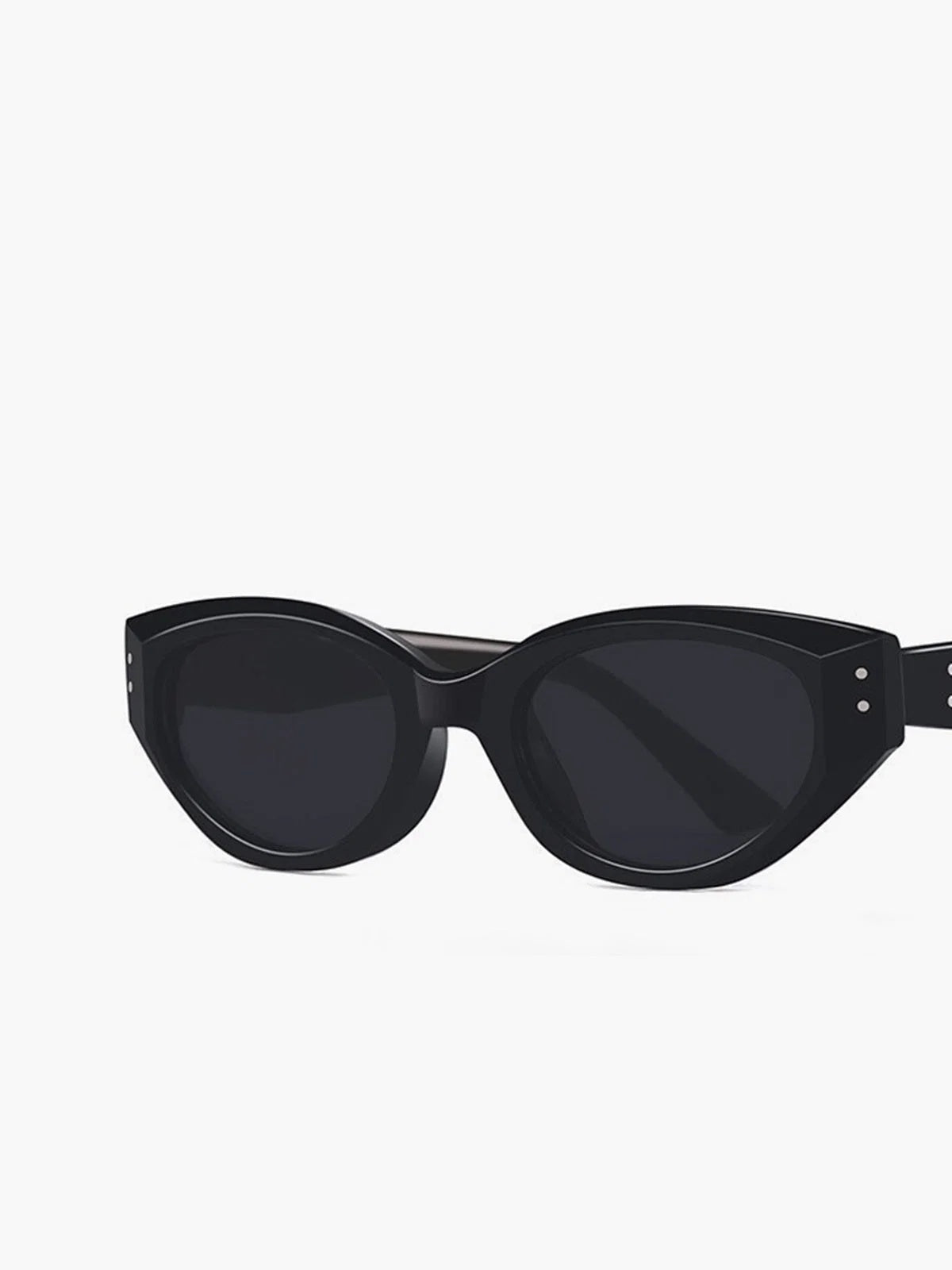 Okulary damskie przeciwsłoneczne w stylu retro z owalnymi oprawkami